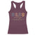Autism Racerback Tank Top Fingerprint Autism Each One Makes A Mark