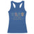 Autism Racerback Tank Top Fingerprint Autism Each One Makes A Mark