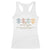 Autism Racerback Tank Top Fingerprint Autism Each One Makes A Mark