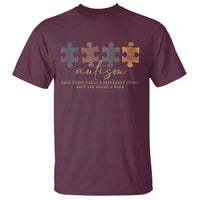 Autism T Shirt Fingerprint Autism Each One Makes A Mark