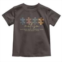 Autism Toddler T Shirt Fingerprint Autism Each One Makes A Mark