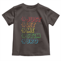 Funny Autistic Toddler T Shirt Just Let Me Stim Bro Autism Boys Kids