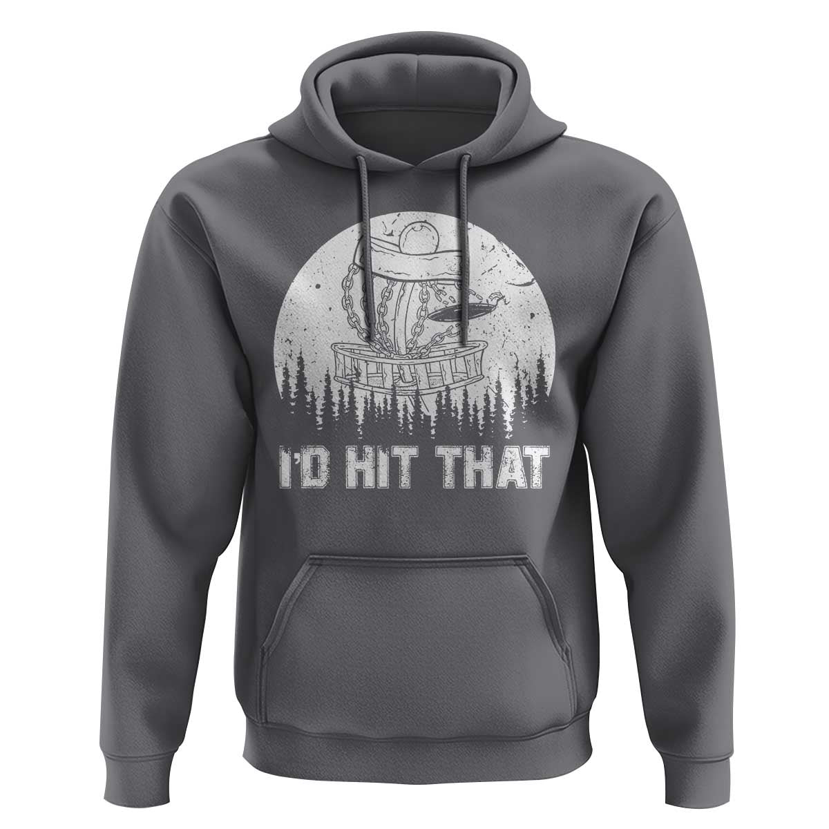 Retro I'd Hit That Disc Golf Hoodie - Wonder Print Shop