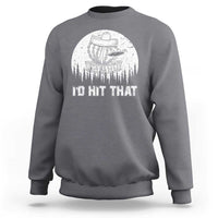 Retro I'd Hit That Disc Golf Sweatshirt - Wonder Print Shop