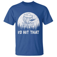 Retro I'd Hit That Disc Golf T Shirt - Wonder Print Shop