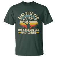 Disc Golf Dad T Shirt Like A Normal Dad Only Cooler Retro - Wonder Print Shop
