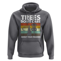 Funny Disc Golf Hoodie Tree Don't Care About Your Feelings - Wonder Print Shop