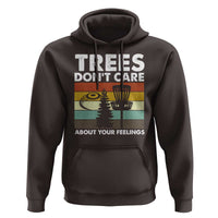 Funny Disc Golf Hoodie Tree Don't Care About Your Feelings - Wonder Print Shop