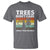 Funny Disc Golf T Shirt Tree Don't Care About Your Feelings - Wonder Print Shop