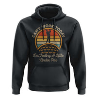 Funny Golf Hoodie Can't Work Today I'm Feeling A Little Under Par - Wonder Print Shop