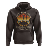 Funny Golf Hoodie Can't Work Today I'm Feeling A Little Under Par - Wonder Print Shop