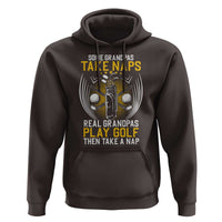 Funny Real Grandpas Play Golf Hoodie - Wonder Print Shop