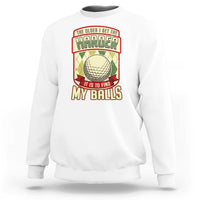 Funny Golf Sweatshirt The Older I Get The Harder - Wonder Print Shop