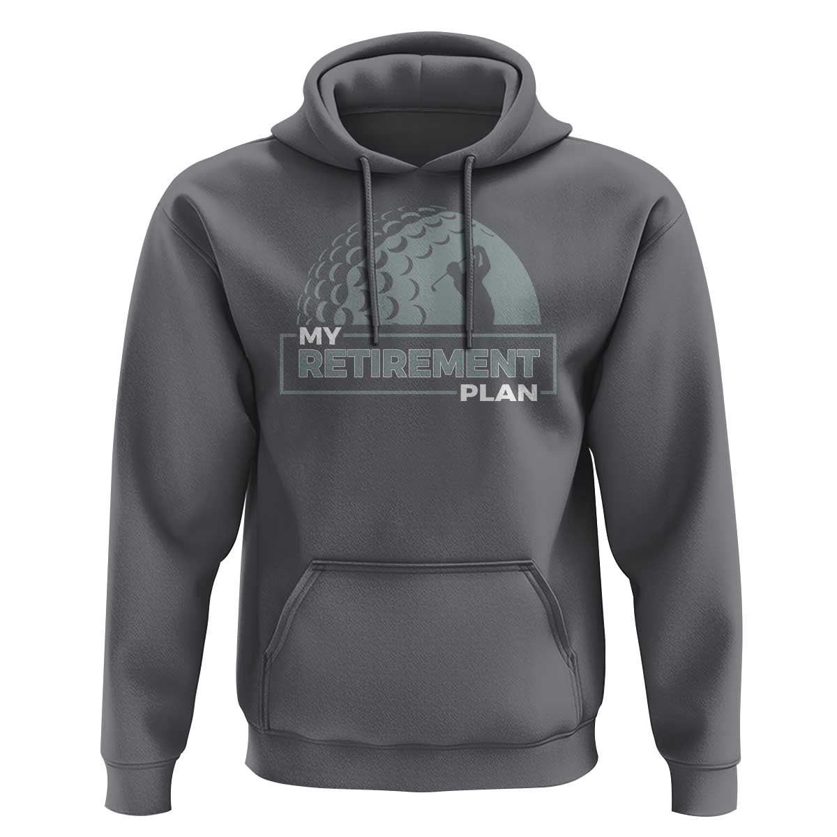 Funny Retirement Plan Golf Player Golfer Hoodie - Wonder Print Shop