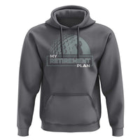 Funny Retirement Plan Golf Player Golfer Hoodie - Wonder Print Shop