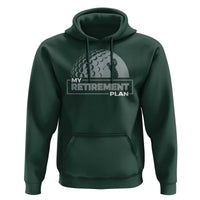 Funny Retirement Plan Golf Player Golfer Hoodie - Wonder Print Shop