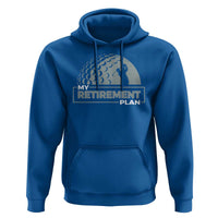 Funny Retirement Plan Golf Player Golfer Hoodie - Wonder Print Shop