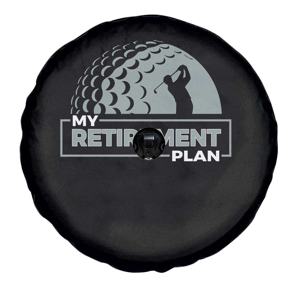 Funny Retirement Plan Golf Player Golfer Spare Tire Cover