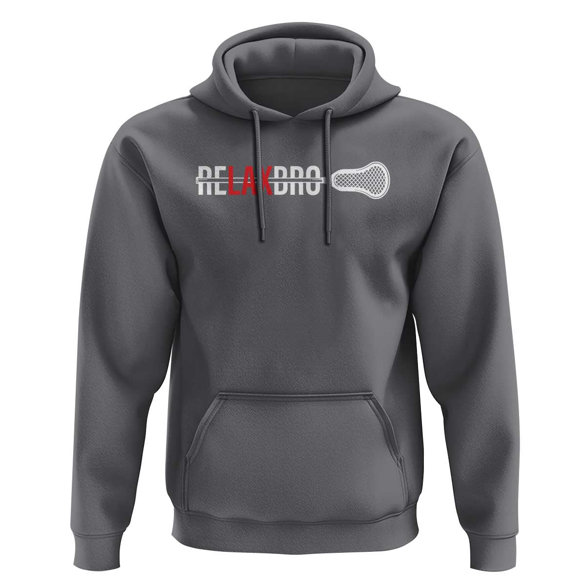 Funny Lacrosse Relaxbro Hoodie - Wonder Print Shop