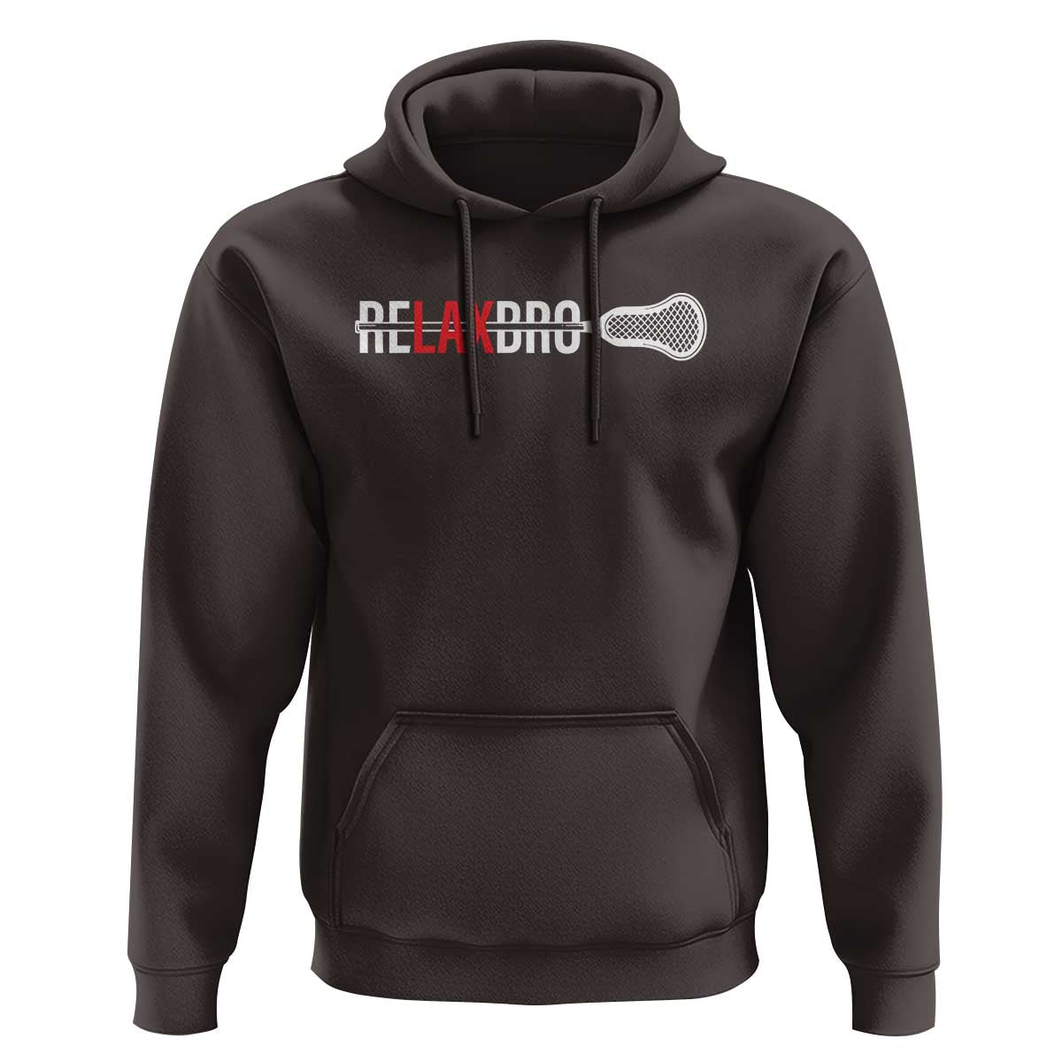 Funny Lacrosse Relaxbro Hoodie - Wonder Print Shop
