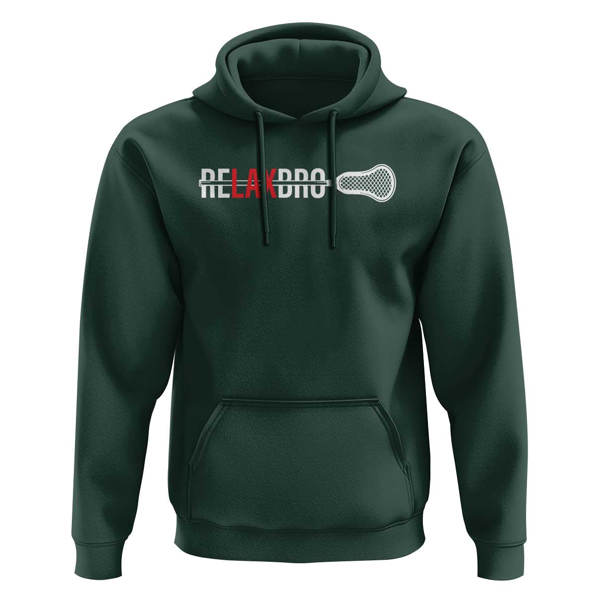 Funny Lacrosse Relaxbro Hoodie - Wonder Print Shop