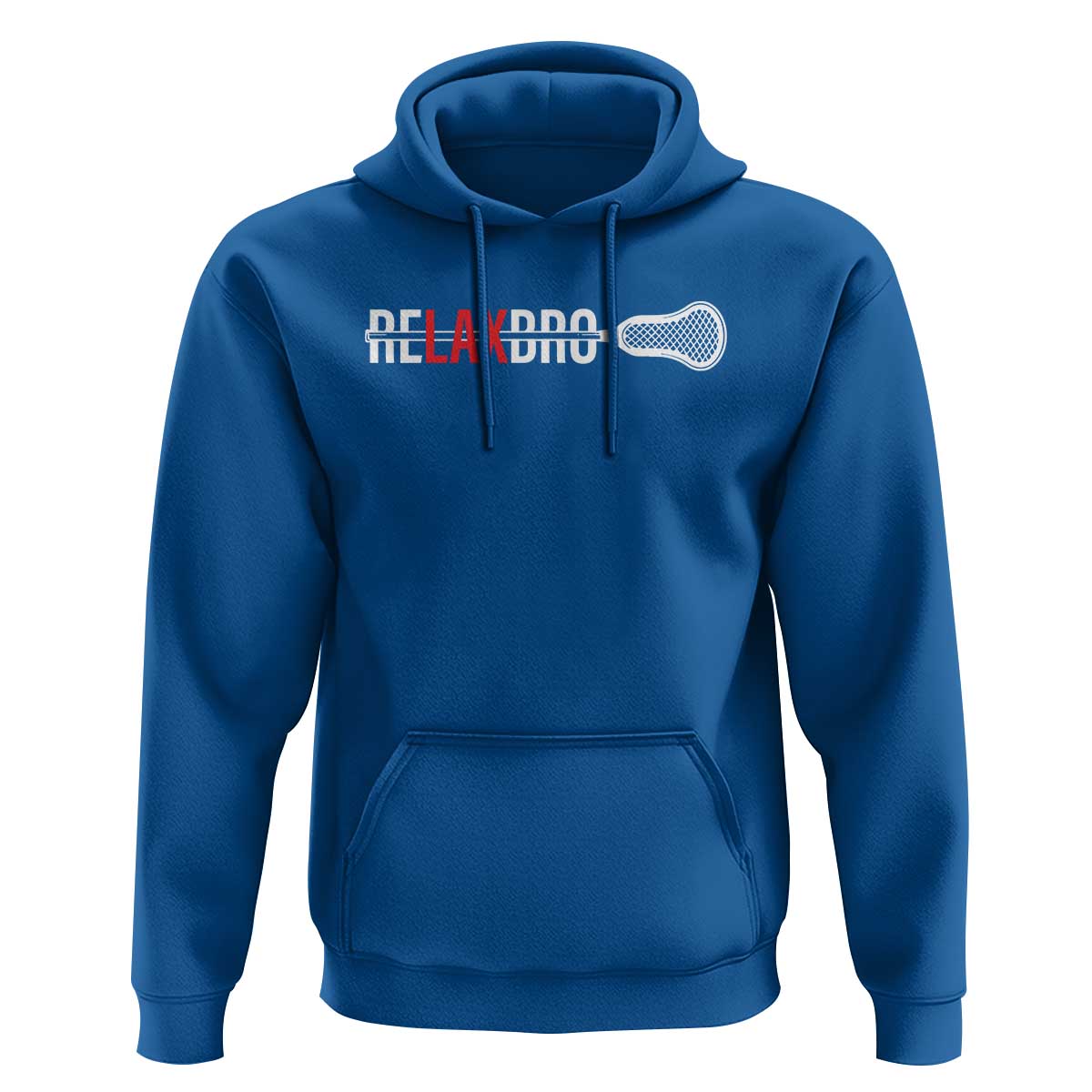 Funny Lacrosse Relaxbro Hoodie - Wonder Print Shop