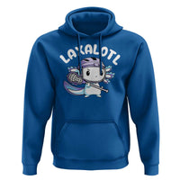 Funny Axolotl Lacrosse Player Hoodie - Wonder Print Shop