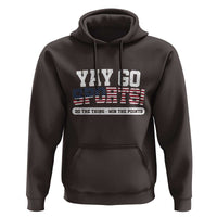 Funny U.S. Sport Support Hoodie Yay Go Sports Do The Thing Win The Points - Wonder Print Shop