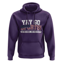 Funny U.S. Sport Support Hoodie Yay Go Sports Do The Thing Win The Points - Wonder Print Shop