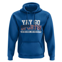 Funny U.S. Sport Support Hoodie Yay Go Sports Do The Thing Win The Points - Wonder Print Shop