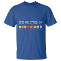 Funny Solar System Planets Science Outer Space T Shirt - Wonder Print Shop