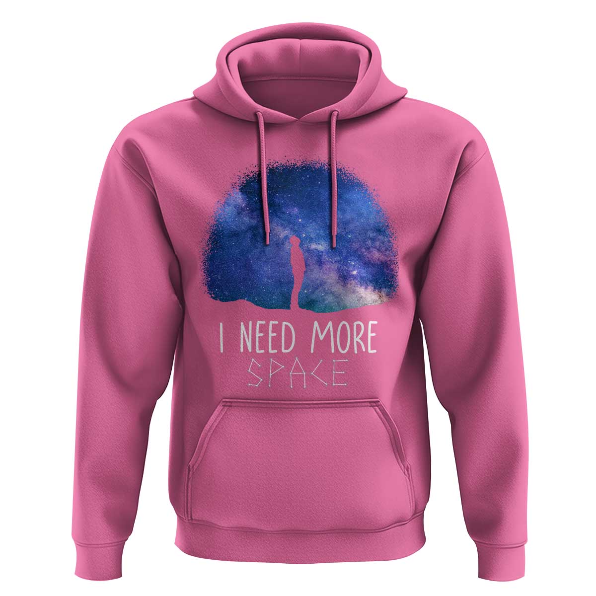 Astronomy Hoodie I Need More Space Galaxy Night Sky - Wonder Print Shop