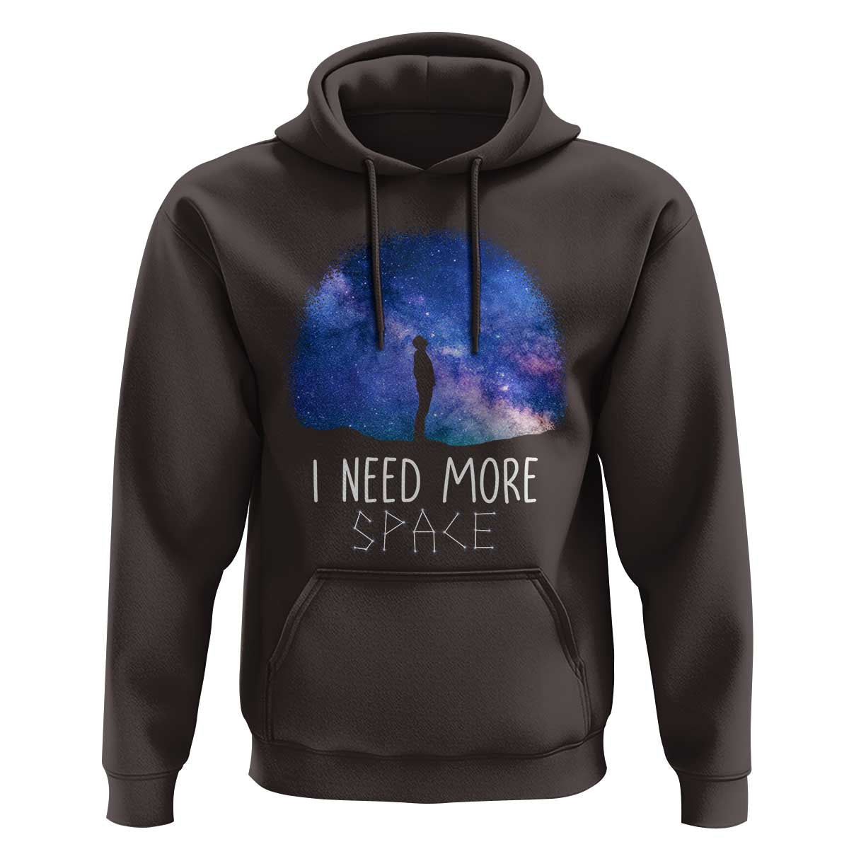 Astronomy Hoodie I Need More Space Galaxy Night Sky - Wonder Print Shop