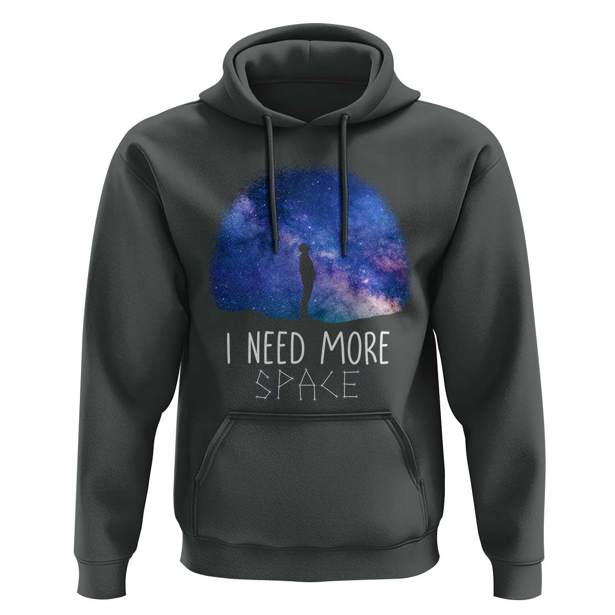 Astronomy Hoodie I Need More Space Galaxy Night Sky - Wonder Print Shop