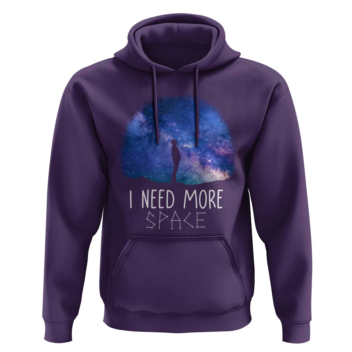 Astronomy Hoodie I Need More Space Galaxy Night Sky - Wonder Print Shop