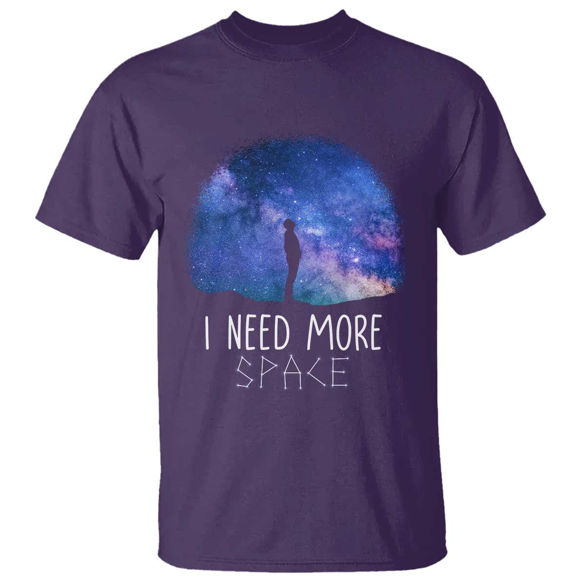 Astronomy T Shirt I Need More Space Galaxy Night Sky - Wonder Print Shop