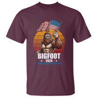 Funny President Election Bigfoot T Shirt Make America Believe Again Vote For Bigfoot - Wonder Print Shop