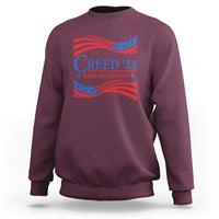 Funny US Election Sweatshirt Creed '24 Take Me Higher - Wonder Print Shop