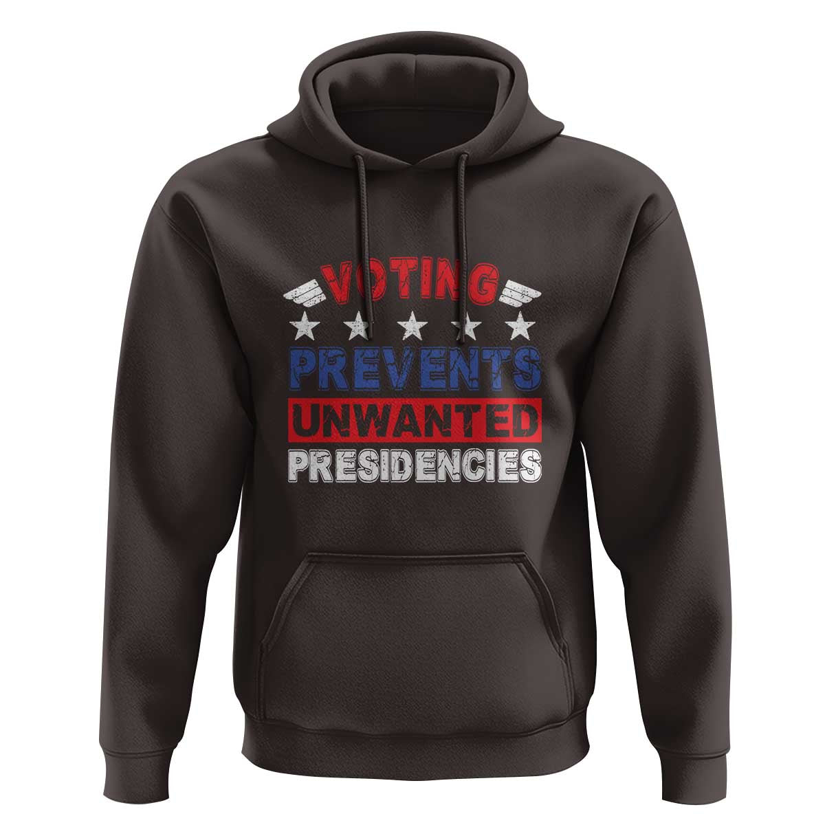 Vote 2024 Hoodie Voting Prevents Unwanted Presidencies - Wonder Print Shop