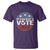 Vote 2024 T Shirt 18 and Ready To Vote First Time Voter - Wonder Print Shop