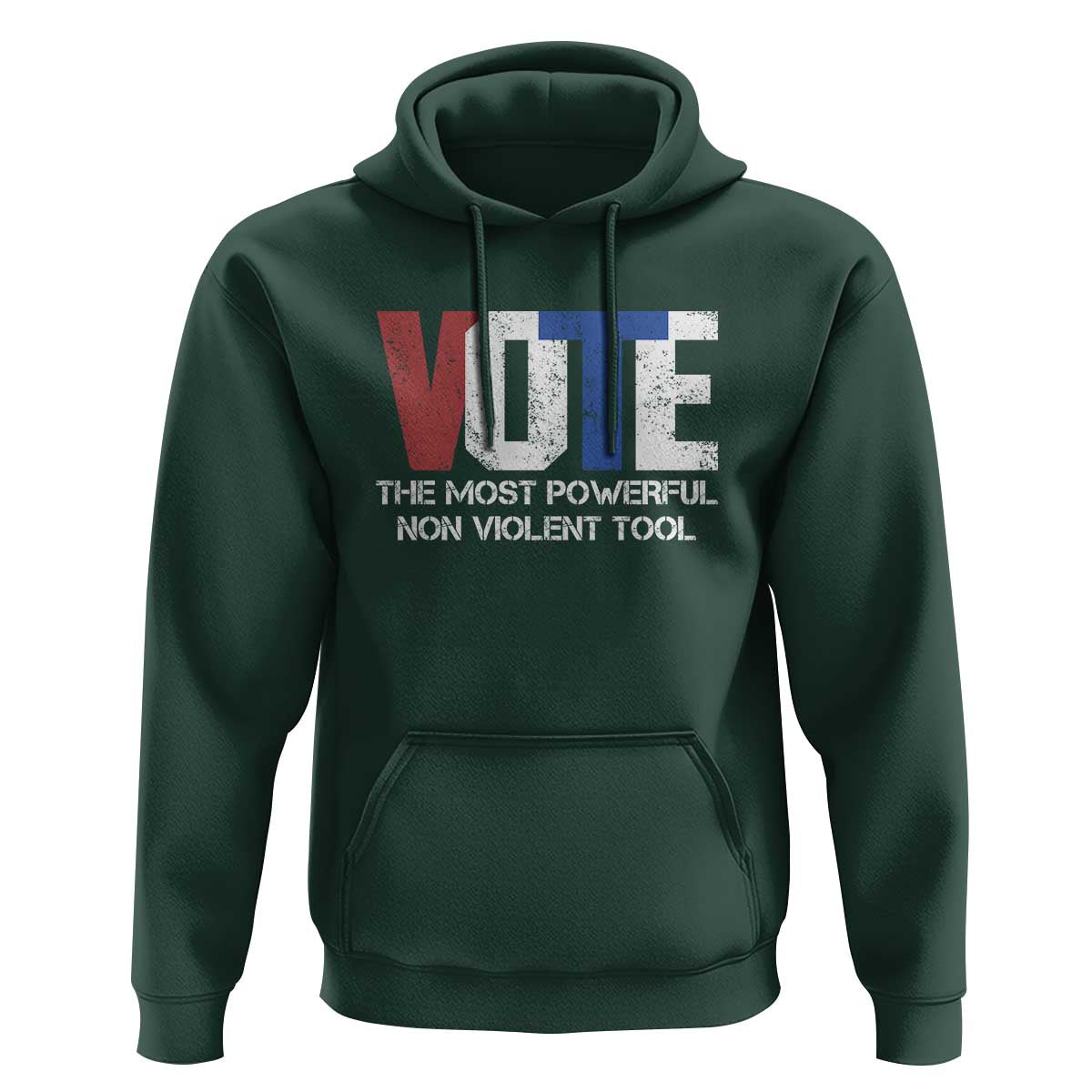 Vote 2024 Hoodie The Most Powerful None Violent Tool - Wonder Print Shop