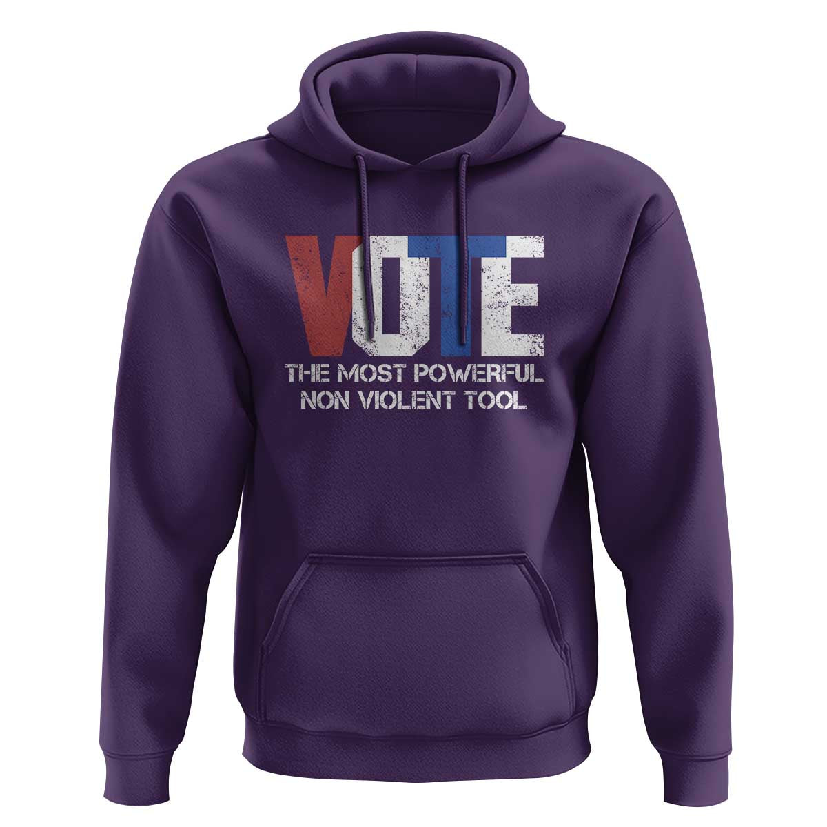 Vote 2024 Hoodie The Most Powerful None Violent Tool - Wonder Print Shop