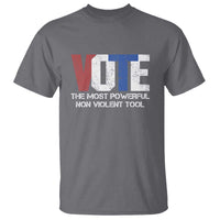 Vote 2024 T Shirt The Most Powerful None Violent Tool - Wonder Print Shop