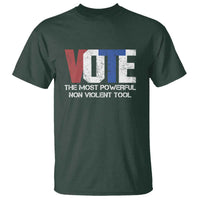 Vote 2024 T Shirt The Most Powerful None Violent Tool - Wonder Print Shop
