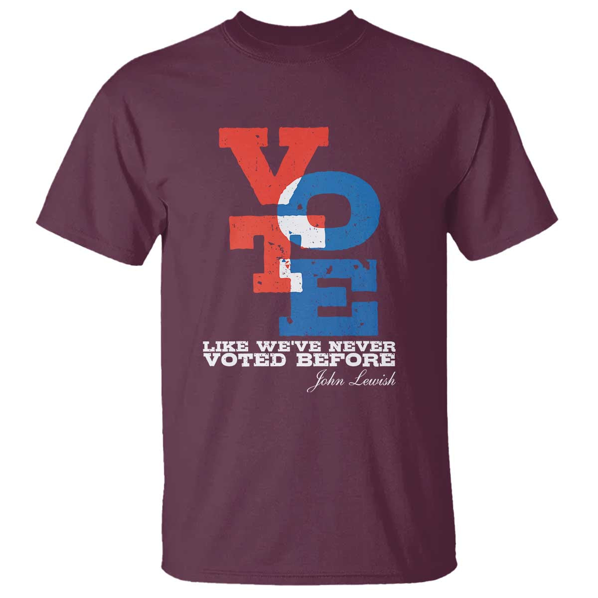 Voting 2024 T Shirt Like We've Never Voted Before - Wonder Print Shop