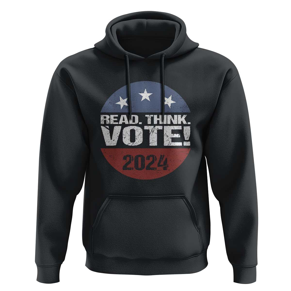 Vote 2024 Hoodie Read Think Vote TS09