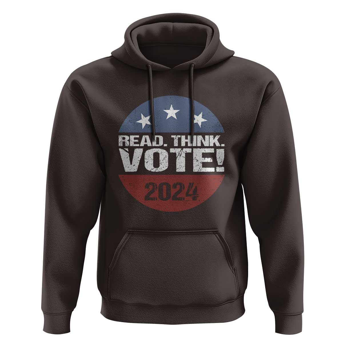 Vote 2024 Hoodie Read Think Vote TS09