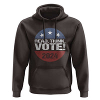 Vote 2024 Hoodie Read Think Vote TS09