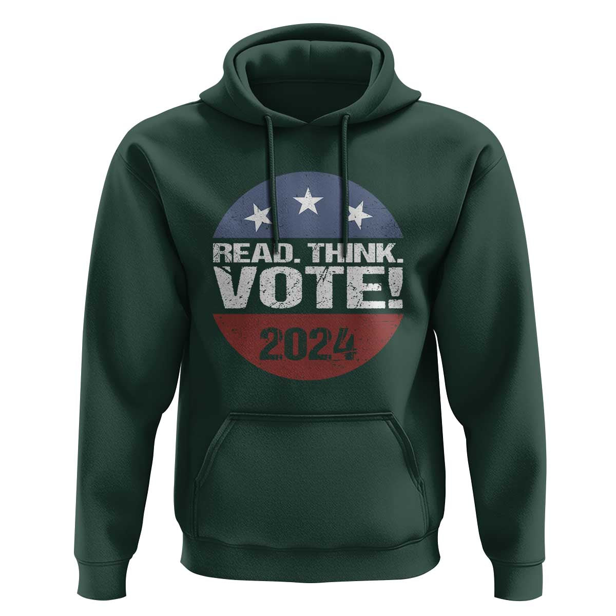 Vote 2024 Hoodie Read Think Vote TS09