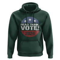 Vote 2024 Hoodie Read Think Vote TS09